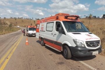 Acidente deixa cinco feridos na MG-434 em São Gonçalo