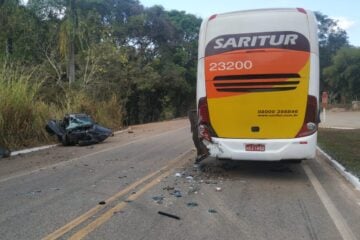 Mulher morre após grave acidente na MGC-120, em Ferros