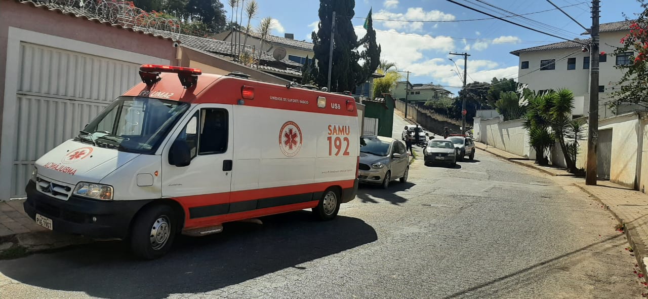 Motociclista fica ferido em acidente no Bairro Novo Amazonas