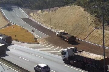 Área de escape do Anel Rodoviário é ‘estreada’ e evita acidente grave