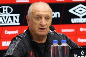 Após eliminação, Felipão projeta duelo contra o Palmeiras e fala sobre Abel
