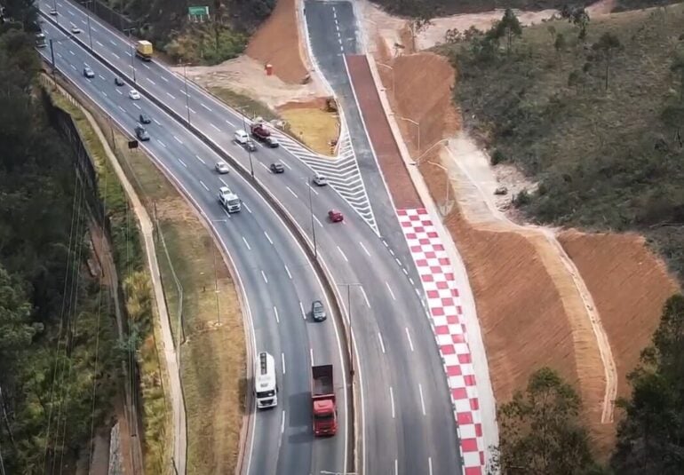 Anel Rodoviário de BH terá duas novas áreas de escape na descida do Betânia