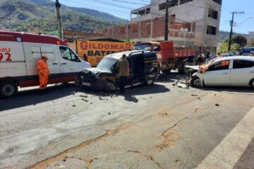 Sete pessoas ficam feridas após acidente em Santana do Paraíso