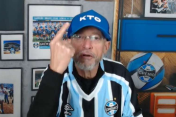 Comentarista gremista crava Cruzeiro campeão e rasga elogias a Pezzolano