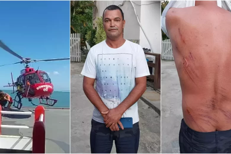 Jardineiro é resgatado após passar cinco dias isolado em ilha a 1,2 km do Rio