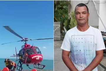 Jardineiro é resgatado após passar cinco dias isolado em ilha a 1,2 km do Rio