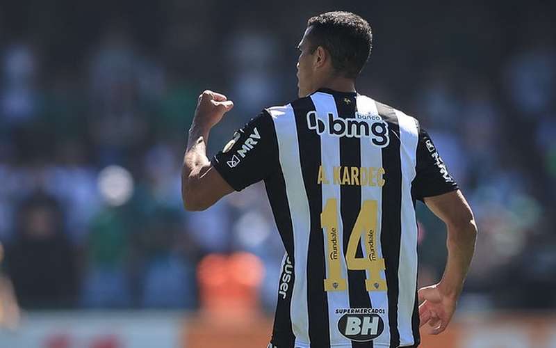 Kardec após gol salvador no Atlético: ‘Os que trabalham são recompensados’