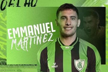 América anuncia a contratação do meia argentino Emmanuel Martínez