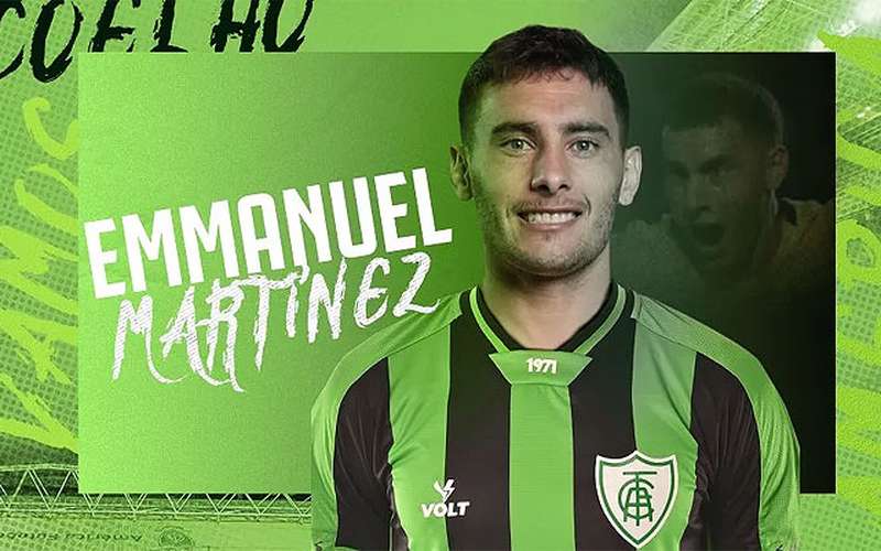América anuncia a contratação do meia argentino Emmanuel Martínez