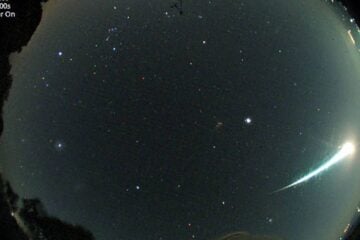 Meteoro superbrilhante é avistado em município de Minas Gerais