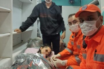 Celebração em dobro: bombeiros auxiliam parto de bebê no Dia dos Pais