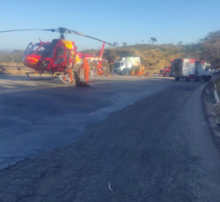 Outro acidente na BR-381 deixa três pessoas mortas e quatro feridas