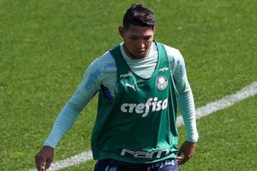 Palmeiras chega a BH sem Rony para jogo contra o Atlético pela Libertadores