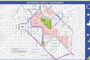 Desfile da Independência, na Afonso Pena, gera alterações no trânsito de BH