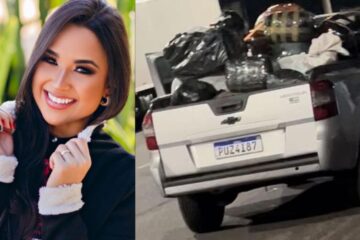 Influenciadora Jordana de Castro tem carro com mercadorias roubado