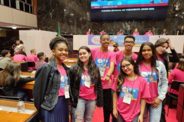 Estudantes de Monlevade participam da etapa Estadual do Parlamento Jovem