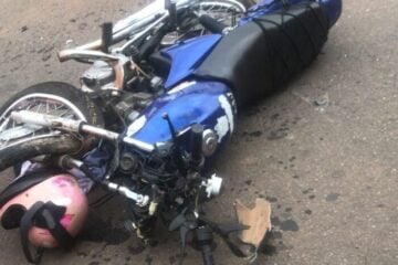 Morre motociclista vítima de acidente na Avenida das Rosas