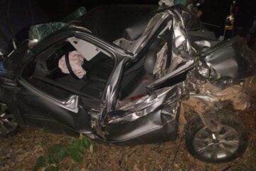 Casal fica ferido em acidente na MGC-120, em Ferros