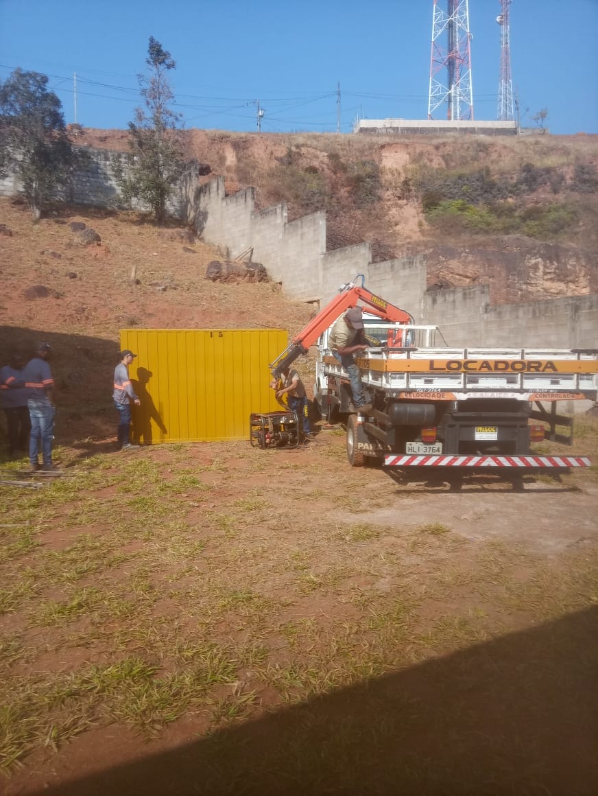 Reservatórios de água do bairro Fênix passam por manutenção do Saae