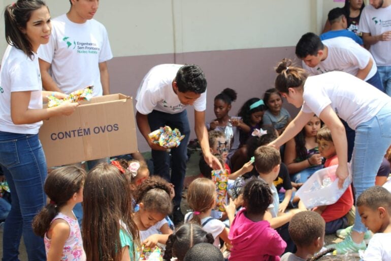Estudantes da Unifei Itabira realizam o “Dia das Crianças Solidário”