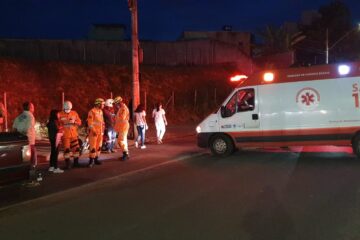 Idosa é atropelada na Avenida Mauro Ribeiro