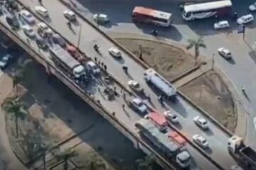 Motociclista morre em acidente com mais dois veículos na Grande BH