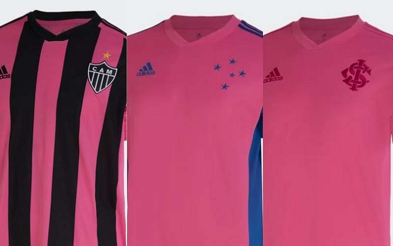 Qual a mais bonita? Veja novas camisas de Galo, Cruzeiro, Fla, Inter e SP