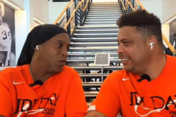 Ronaldinho torce por sucesso de Ronaldo no Cruzeiro: ‘Vai dar certo’