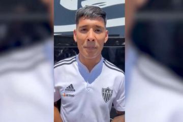 Zaracho se encanta com a Arena MRV, do Atlético: ‘Fiquei impressionado’