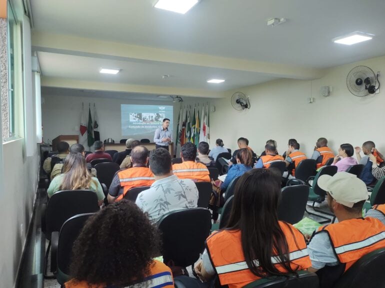 Com período chuvoso chegando, Defesa Civil de Monlevade passa por capacitação