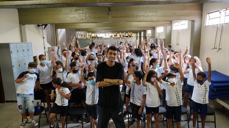 Rapper itabirano Thiago SKP participa do evento “Paixão de Ler” no Rio de Janeiro