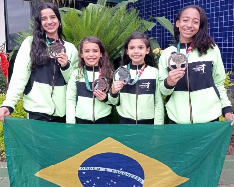 Atletas de Santana do Paraíso são destaques em campeonato internacional de ginástica