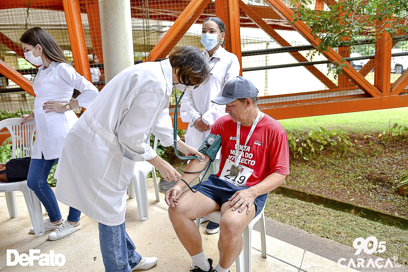 DMX Run contou com alunos do UniFuncesi no atendimento aos atletas; VEJA AS FOTOS