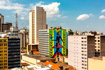 Justiça nega pedido de morador para apagar obra do projeto Cura em edifício no Centro de BH