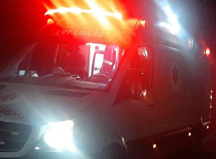 Jovem é levado para BH após acidente em Itabira