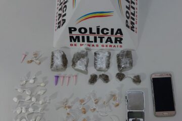 PM apreende crack, maconha e cocaína no Juca Rosa