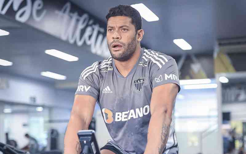 Ainda na academia, Hulk é dúvida para o Atlético diante do Fortaleza
