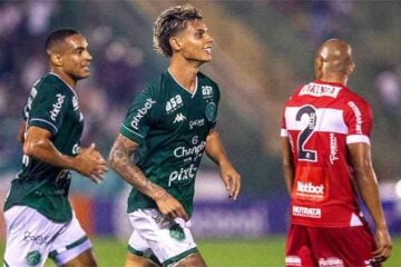Com gol no fim, Guarani vence o CRB e se aproxima da permanência na Série B