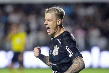 Com gol de Róger Guedes, Corinthians bate o Santos por 1 a 0 na Série A
