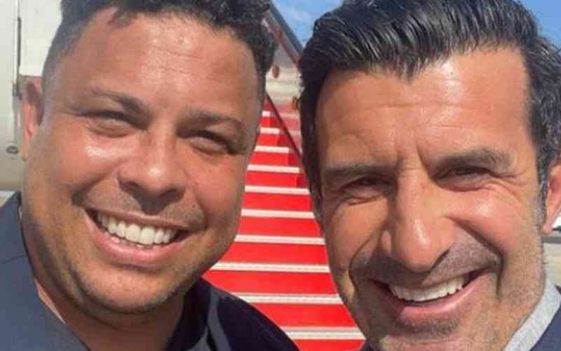 Gestor do Cruzeiro, Ronaldo vai à cerimônia da Bola de Ouro com Luís Figo