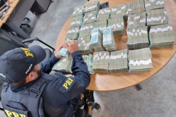 Polícia prende homem que transportava R$ 2 milhões e não soube explicar origem do dinheiro