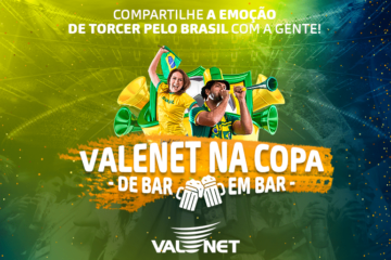Valenet marcará presença nos Bares de Itabira e região durante os jogos do Brasil