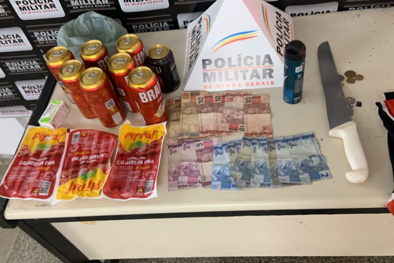 Homem é preso furtando cerveja e linguiça calabresa