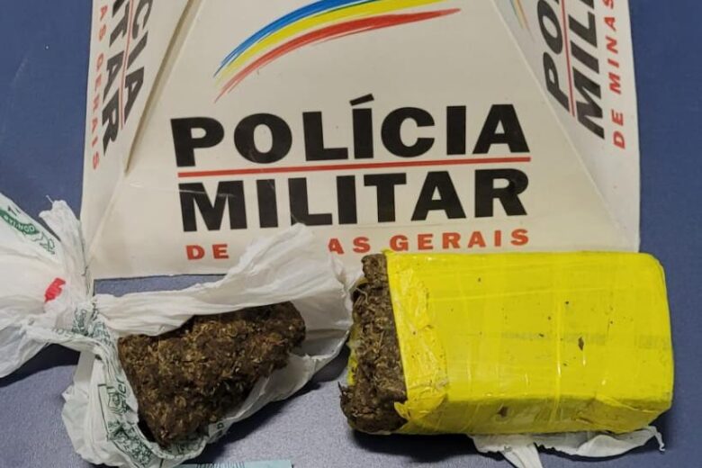 PM detém dupla por tráfico de drogas em Santa Maria de Itabira