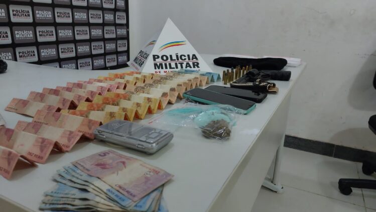 PM apreende revólver em operação de prevenção a homicídios