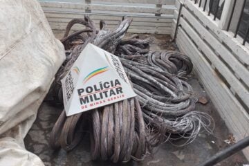PM detém homens por receptação de cobre em Itabira