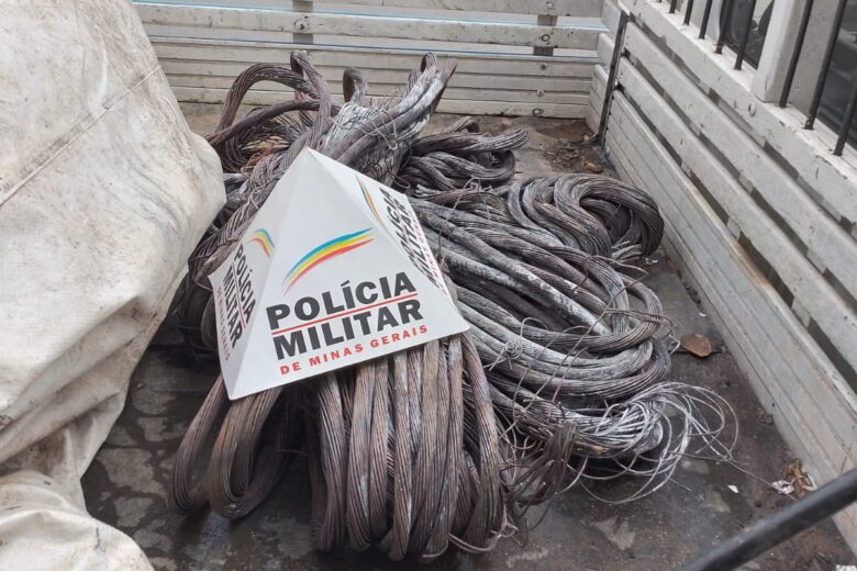 PM detém homens por receptação de cobre em Itabira