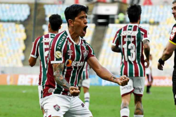 Gols contra o São Paulo deixam Cano perto de recorde de Gabigol