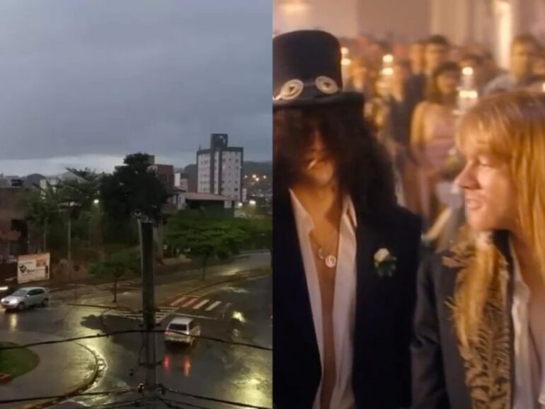 Como previu Axl Rose, hora da chuva de novembro! Confira a previsão
