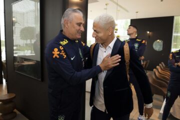 Seleção brasileira faz primeiro treino no CT da Juventus, na Itália